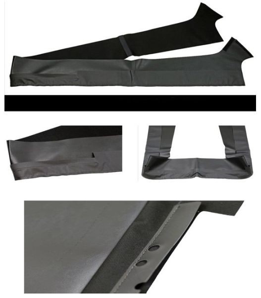 Rain Rail Gutter  2004-09 Toyota Solara - Replacement Convertible Tops & Pads