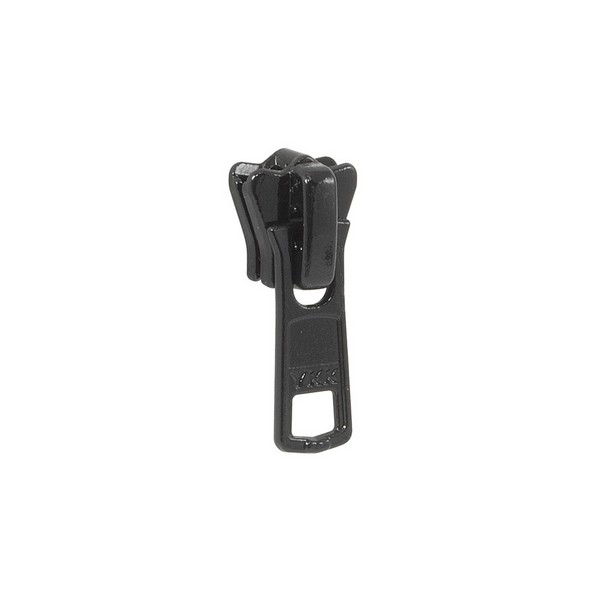 YKKr #5 Black SP Sliders Locking 50BX - Enameled Metal Sliders