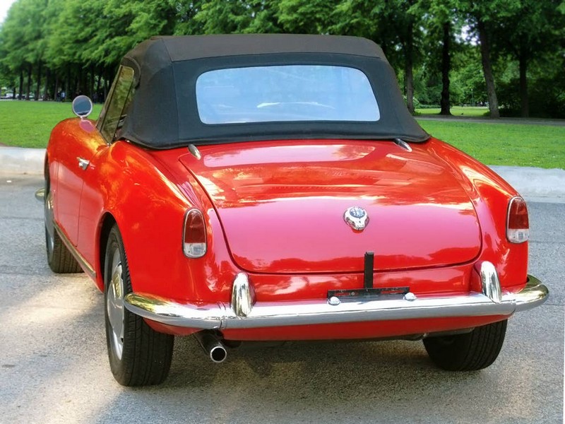 Top Complete Plastic Wndw Alfa Giulietta - Replacement Convertible Tops & Pads