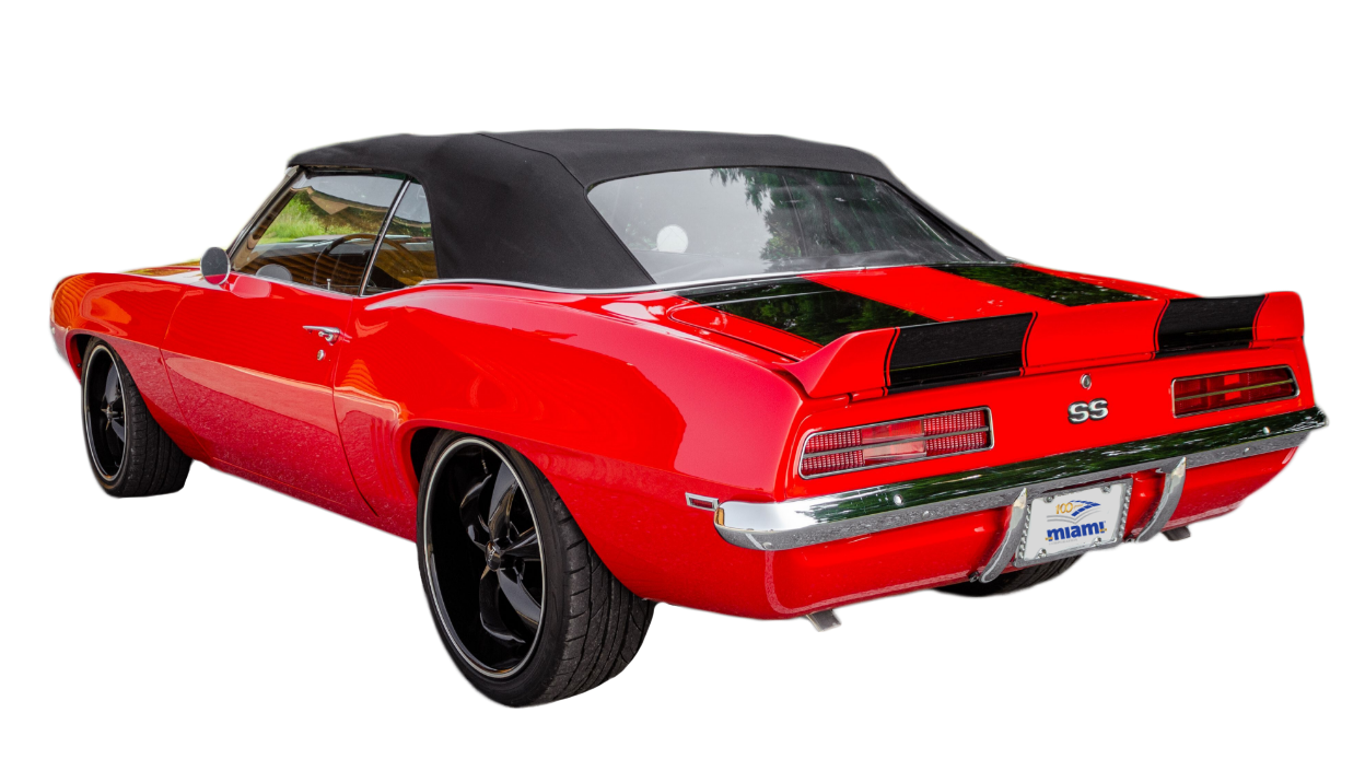67-69 Camaro  Firebird Top Only - Replacement Convertible Tops & Pads