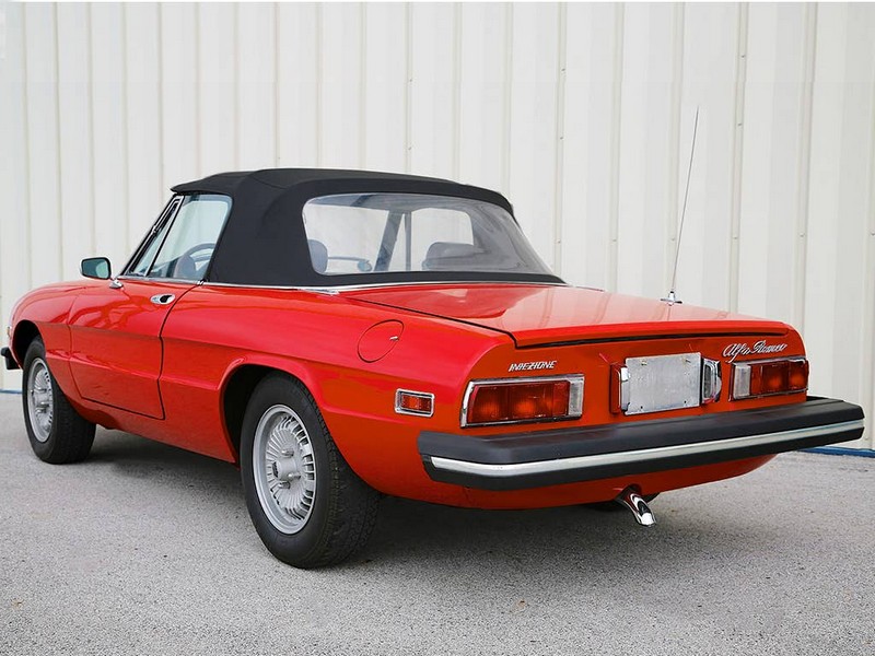 Top Complete Plastic Wndw Alfa Spider 17 - Replacement Convertible Tops & Pads