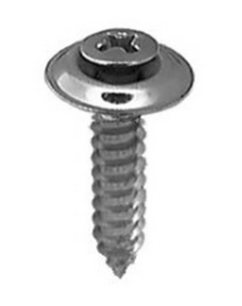 Sems 8 X 3/4  V-2751 100PC/Bx Ch - Trim Screws- Phillips Oval Head