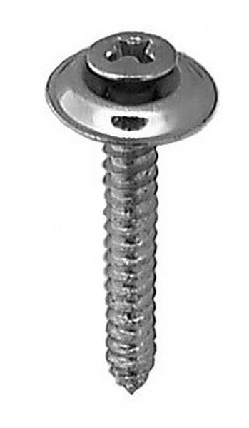 Sems 8 X 1 1/4IN V-2773 100PC/BX - Trim Screws- Phillips Oval Head