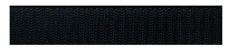 Vi-Lock Black 5/8IN Nylon Hook 25YD/RL - Hook & Loop