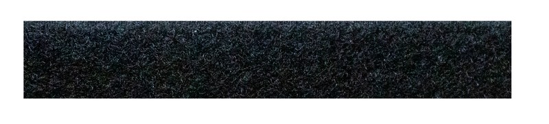 Vi-Lock Black 1IN Nylon Loop 25YD/RL - Hook & Loop