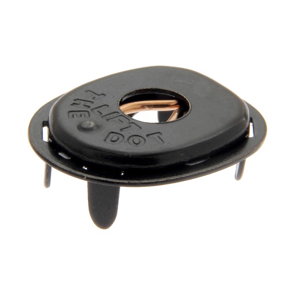 16205 LTD Socket .205IN Gov  Blk 1 000PC - Government Black Curtain Fasteners