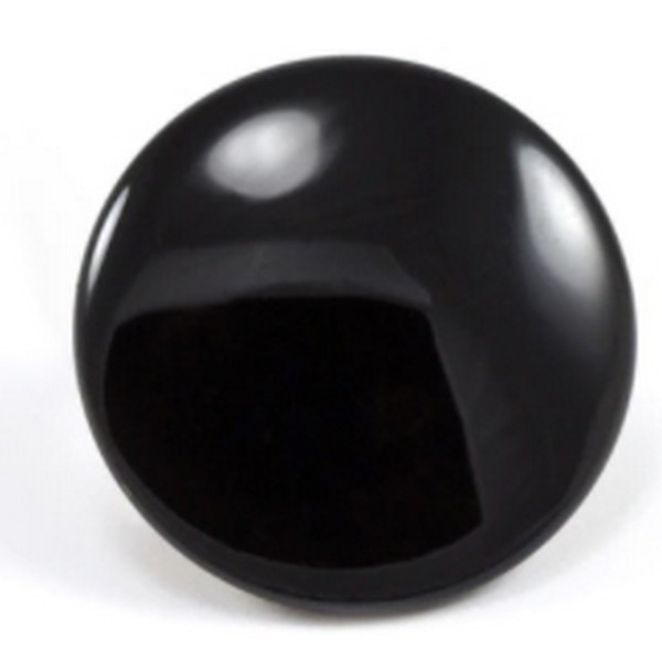 10128 Black Enamel Cap 1000PC/Bx - Enameled Caps