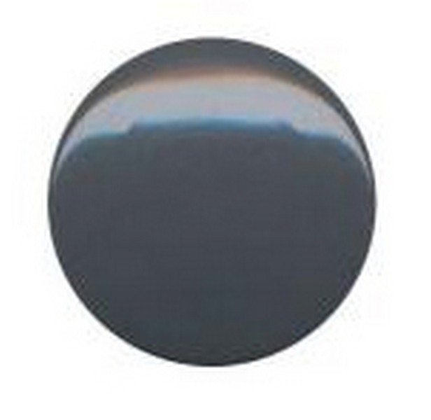 10128 Charcoal Enamel Cap 100PC/Bx - Enameled Caps