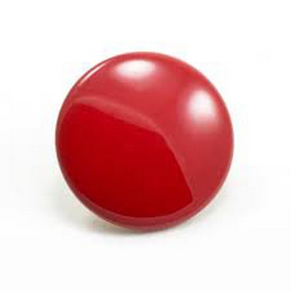 10128 Red Enamel Cap 1000PC/Bx - Enameled Caps