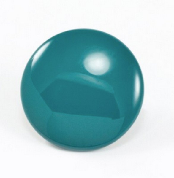 10128 Turquoise Enamel Cap 1000PC/Bx - Enameled Caps