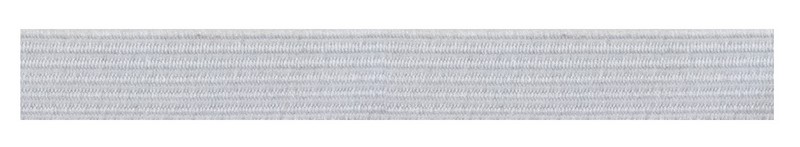 Elastic 3/8IN 1040 White Flat100YD/RL - Tapes & Listings
