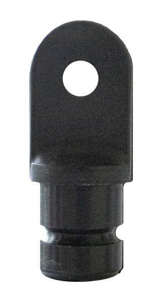 3/4IN Inside Eye End-Black 20PC/Bag - Nylon Fittings & Accessories