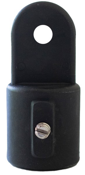 7/8IN Outside Eye End-Blk 100PC/Bag - Nylon Fittings & Accessories