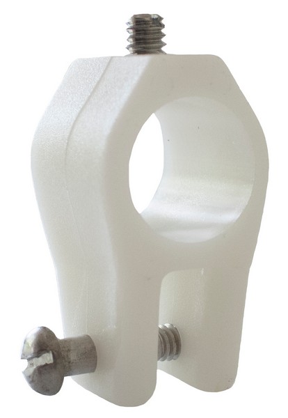 3/4IN Jaw Slide - Natural 20PC/Bag - Nylon Fittings & Accessories