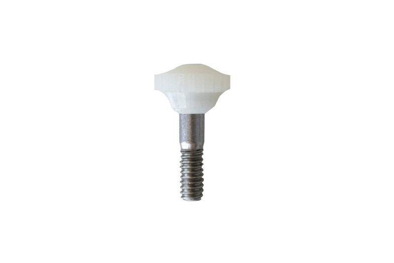 1/4IN-20 Nylon Head Screw Nat 20PC/Bag - Nylon Fittings & Accessories