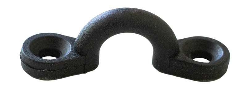 Eye Strap-Black 20PC/Bag - Nylon Fittings & Accessories
