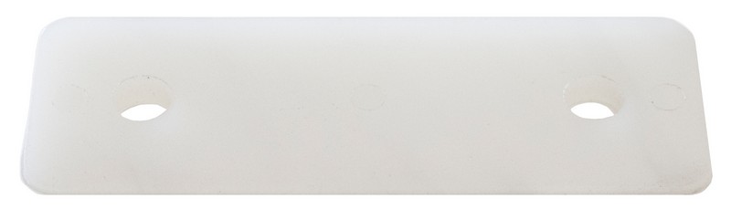 Deck Hinge Wedge Natural 100PC/Bag - Nylon Fittings & Accessories