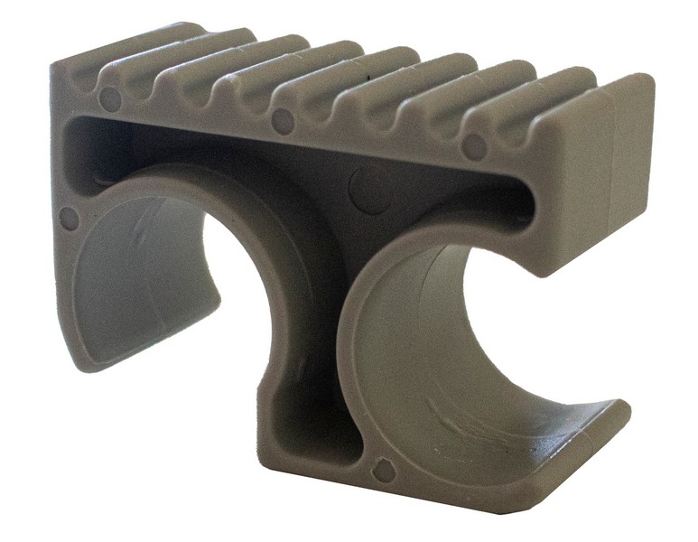 Sunblocker Clip TwIn Grey 7/8IN 100PC/BX - Hardware & Accessories