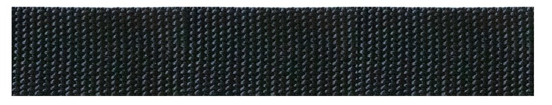 Polypro Webbing 1in Black HW 50YD/RL - Webbing
