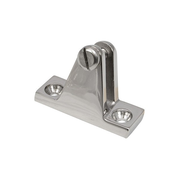 Ss Angled Deck Hinge W/BoLT 10/Bag - Metal Fittings & Accessories