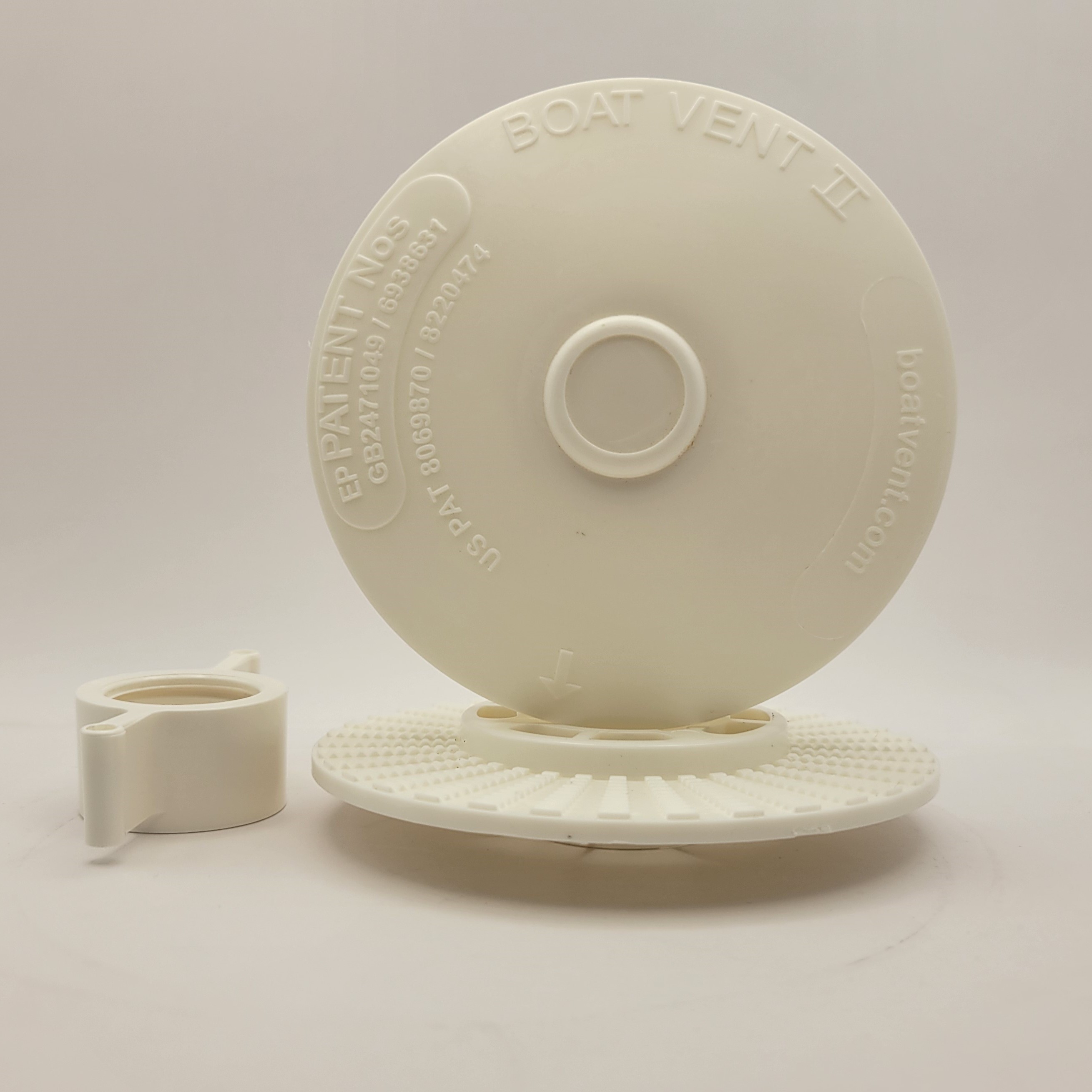 Boat Cover Vent / Boat Vent II - White - Boat Vents & Mooring/Carbie Poles