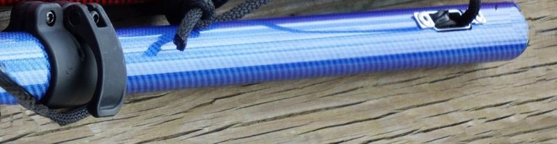 Carbiepoles 1.5IN Blue Carbon Fiber - Boat Vents & Mooring/Carbie Poles