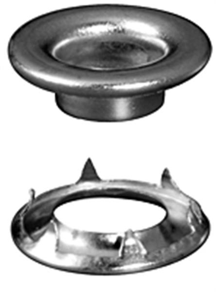 Grommets Size 0 Stainless Self-Pierce - All