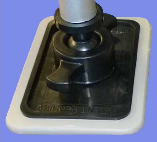 Mooring Pole Foot - Boat Vents & Mooring/Carbie Poles