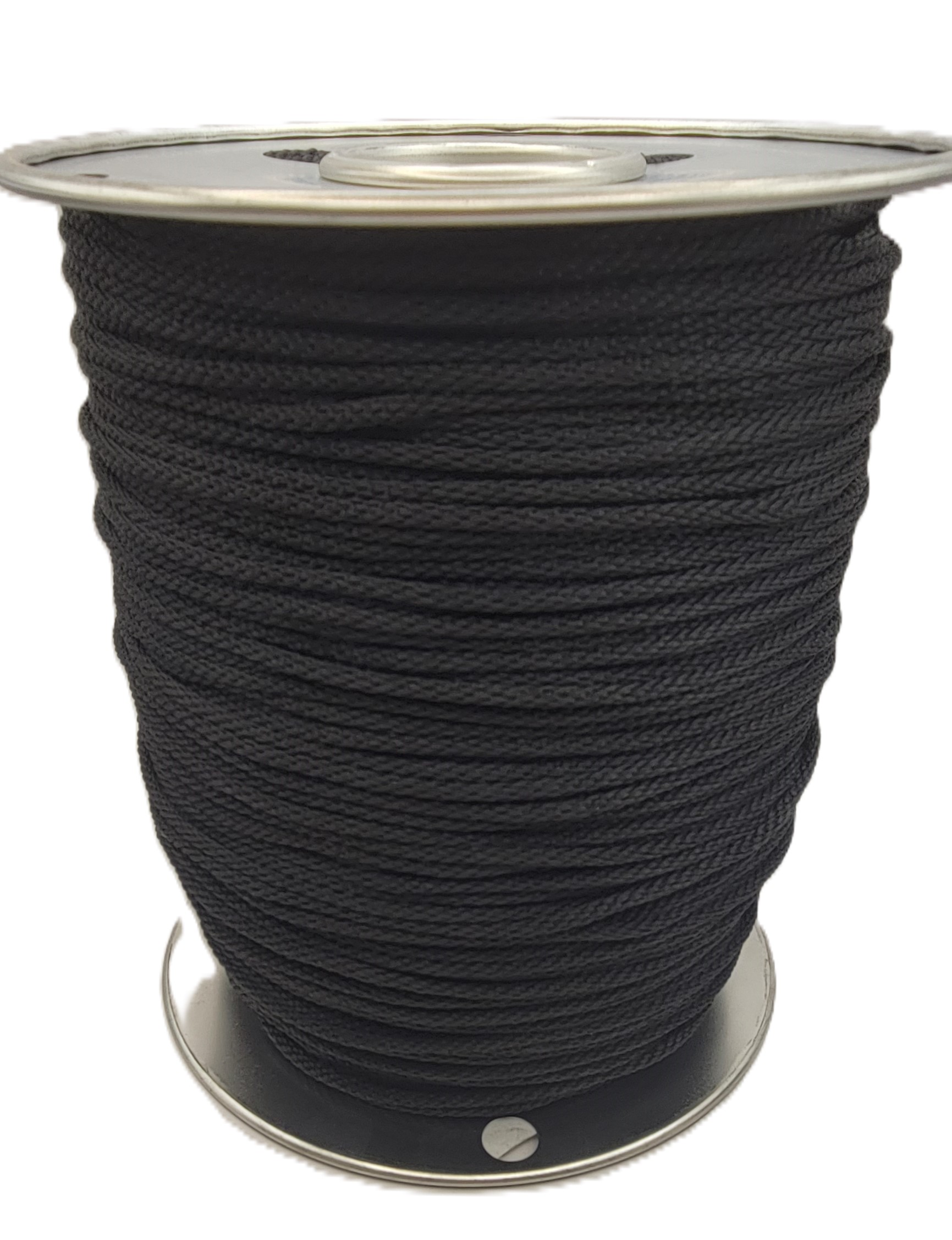 Awning Diamond Braid Polyester Rope Blk - Rope & Tubing