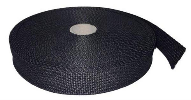 Polypro Webbing 1in Black LW 100YD/RL - Webbing