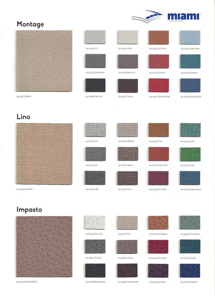 Ultrafabrics Select Sample Card - Upholstery Vinyls