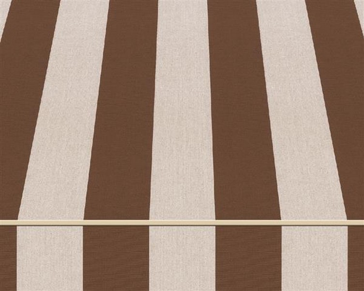 Tempotest Stripe Brown/Brown - Tempotest Awning Fabrics