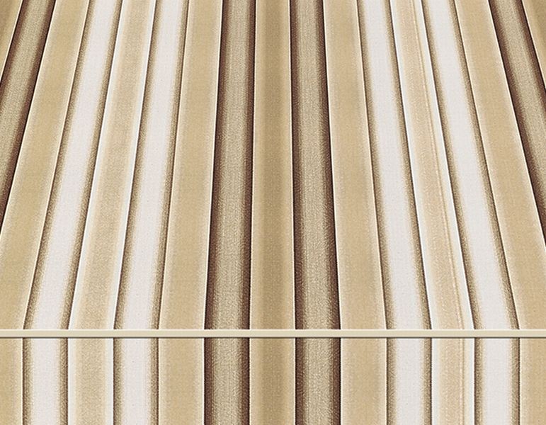 Tempotest Stripe Tan/Brown - Tempotest Awning Fabrics