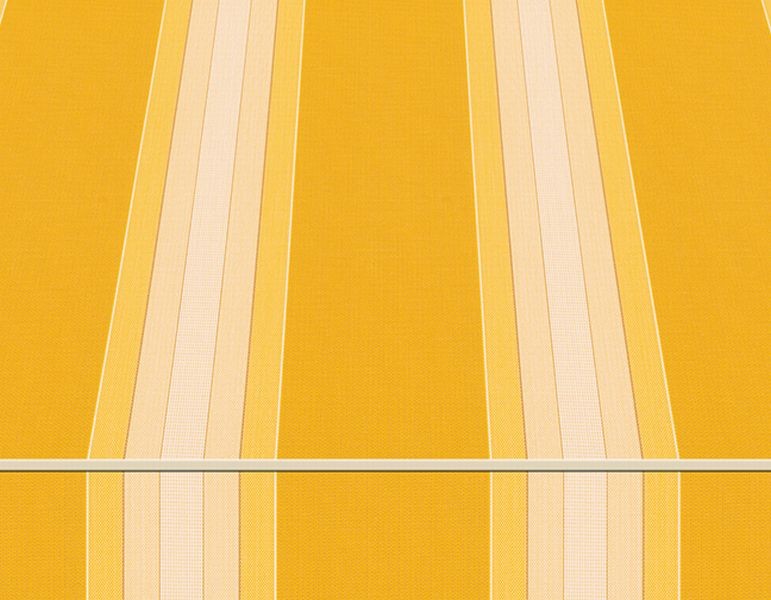 Tempotest Stripe Cornflower Yellow - Tempotest Awning Fabrics