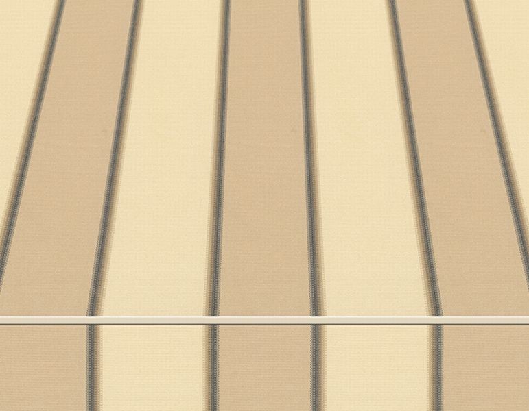 Tempotest Stripe Maple Butter - Tempotest Awning Fabrics