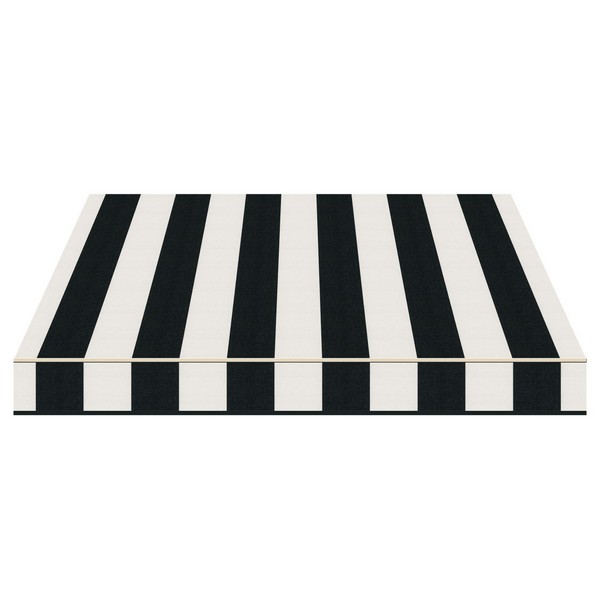 Tempotest Stripe Black/White - Tempotest Awning Fabrics