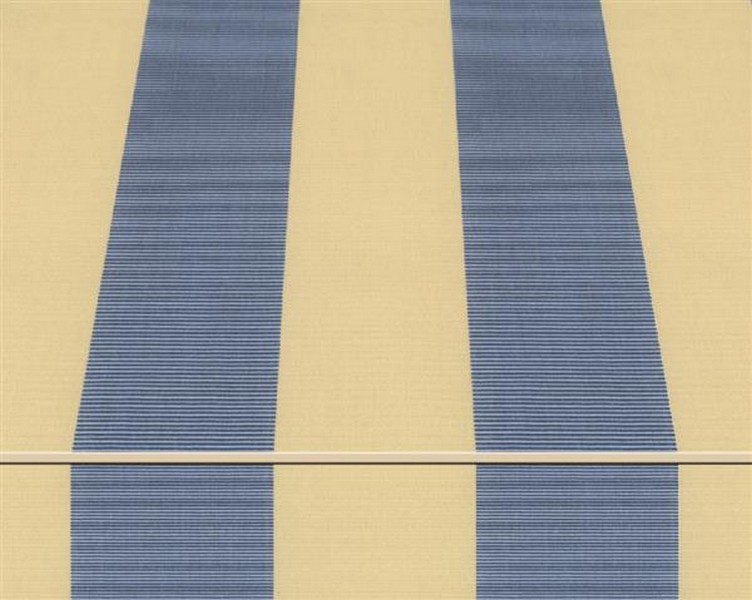 Tempotest Stripe Blue/Cream - Tempotest Awning Fabrics