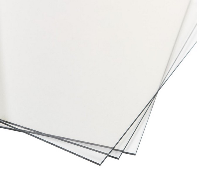 Tuffak AR2 Polycarbonate 48x96IN .060in - Clear Vinyl & Mesh