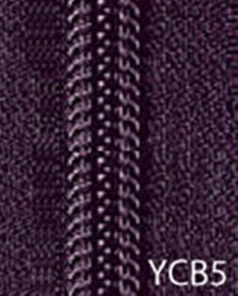 YKKr Zipper Chain Coil #5  Black - Zippers