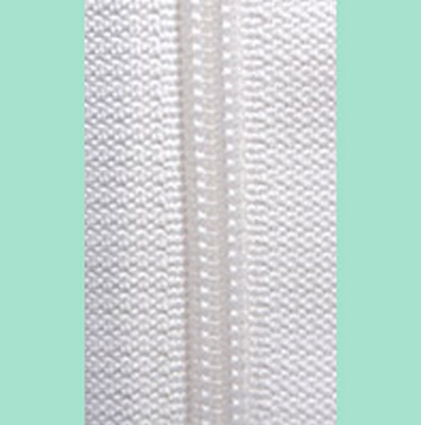 YKKr Zipper Chain Coil #10 White 100m/RL - Zippers