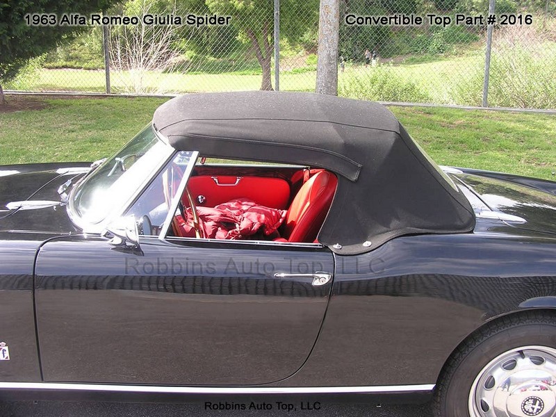 Top Complete Plastic Wndw Alfa Giulietta - Replacement Convertible Tops & Pads
