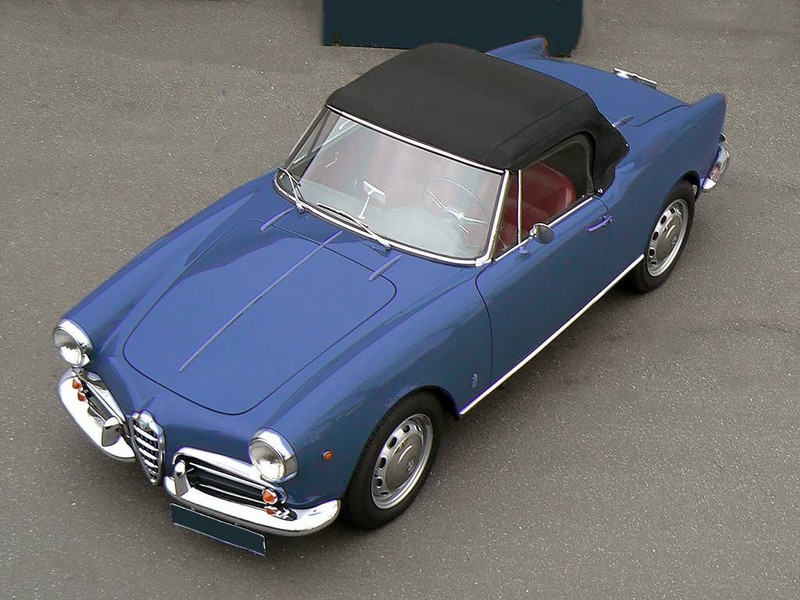 Top Complete Plastic Wndw Alfa Giulietta - Replacement Convertible Tops & Pads