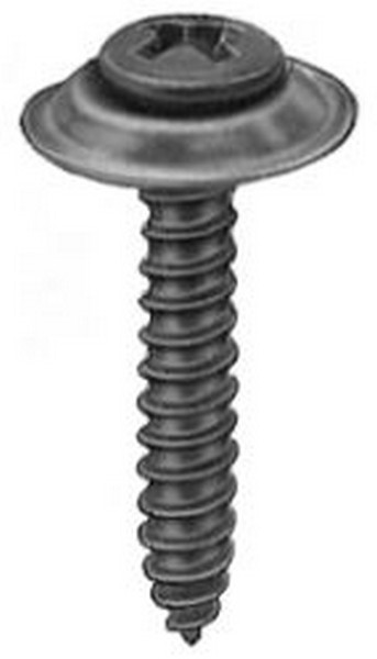 #8 X 1 Phil Oval #6 Hd Ab Tapping Sems - - Fasteners
