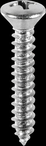 Phillips Oval Tap Screw #8 X 1-1/4 Zinc - Fasteners