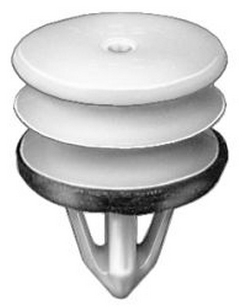 GM Door Panel Retainer W/ Sealer White N - All