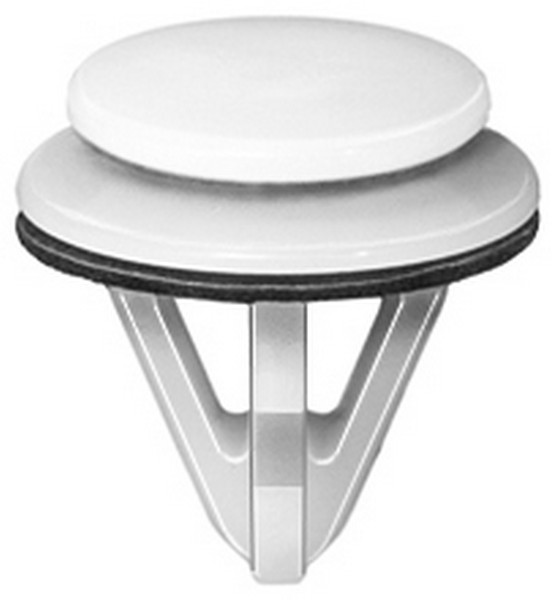 Moulding Clip White Nylon - Suzuki - All