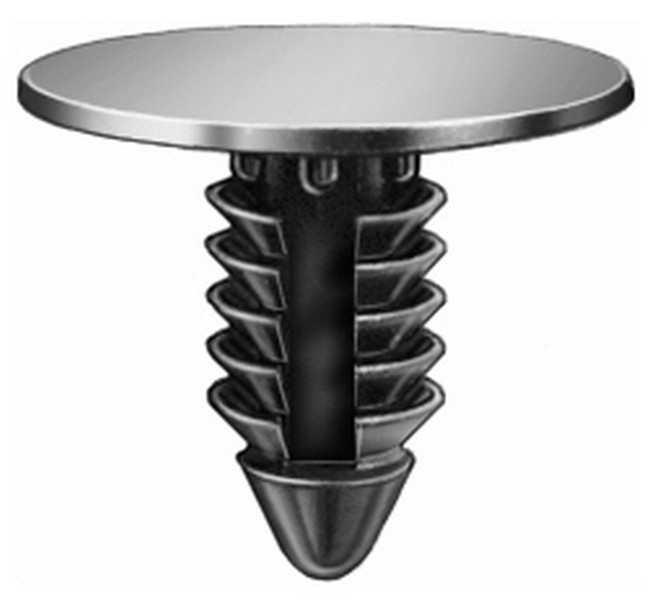 Toyota Xmas Tree Retainer - Black Nylon - All