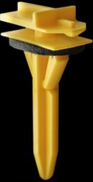 GM Moulding Clip - Yellow Nylon - All