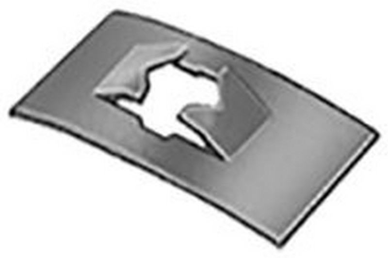Flat Nut 1/8 Stud Size 5/16 X 9/16 - Fasteners
