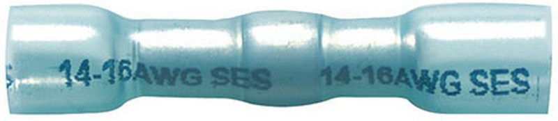Crimp & Solder Butt Connector 16 - 14 Ga - All